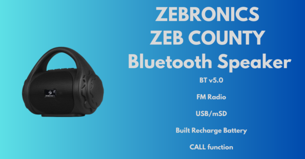 ZEBRONICS ZEB COUNTY Bluetooth Speaker