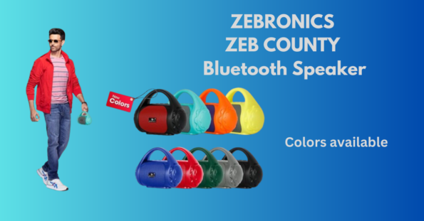 ZEBRONICS ZEB COUNTY Bluetooth Speaker