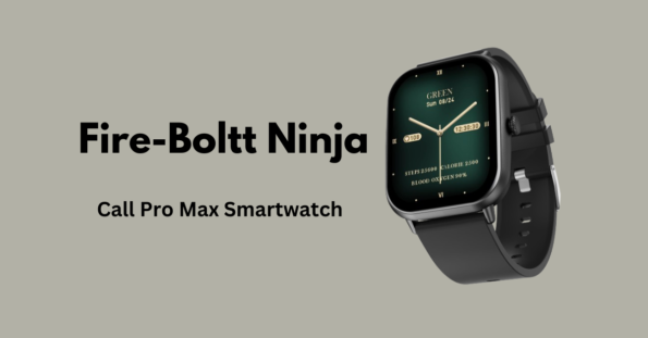 Fire-Boltt Ninja Call Pro Max Smartwatch: 2.01″ Display, Bluetooth Calling & 120+ Sports Modes