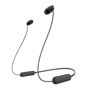 Sony WI-C100 Wireless In-Ear Headphones - Customizable EQ, Deep Bass, 25H Battery Life, and IPX4 Splash Proof